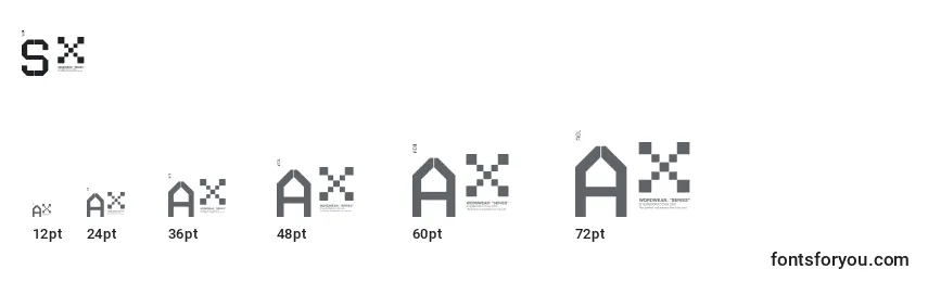 sizes of seriesa ffy font, seriesa ffy sizes